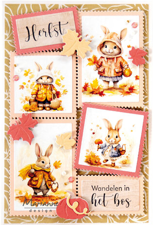 Marianne Design Craftables Stamp Layout A6 (CR1739)