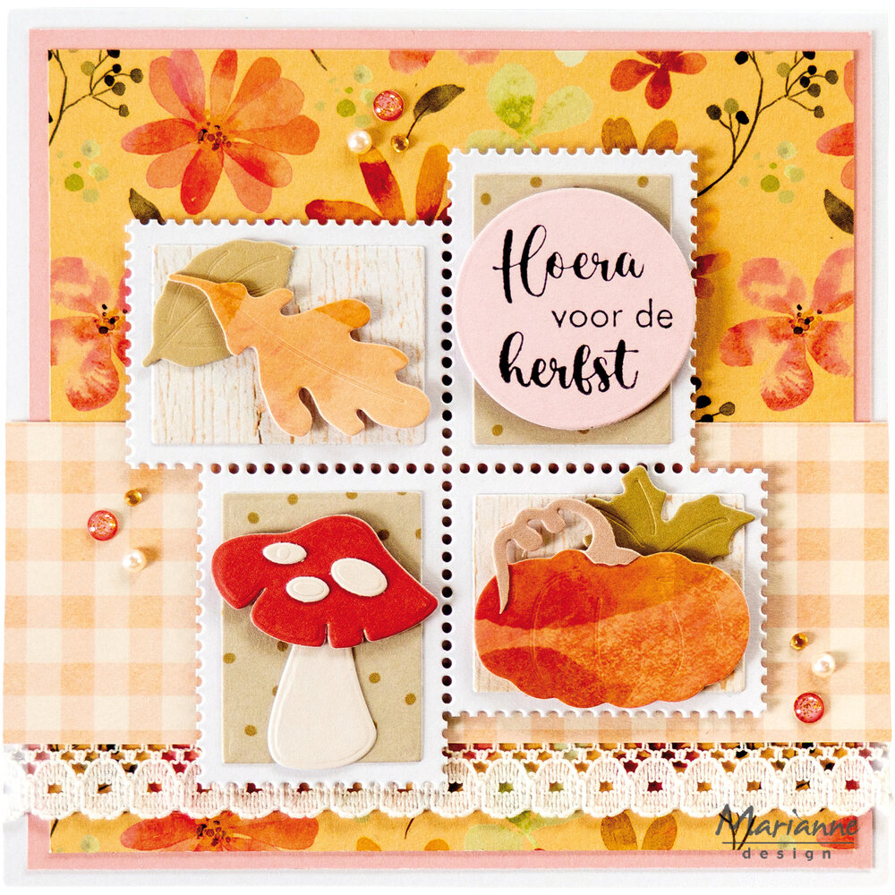 Marianne Design Craftables Stamp Layout Square (CR1738) Marianne Design Craftables Stamp Layout Square (CR1738)