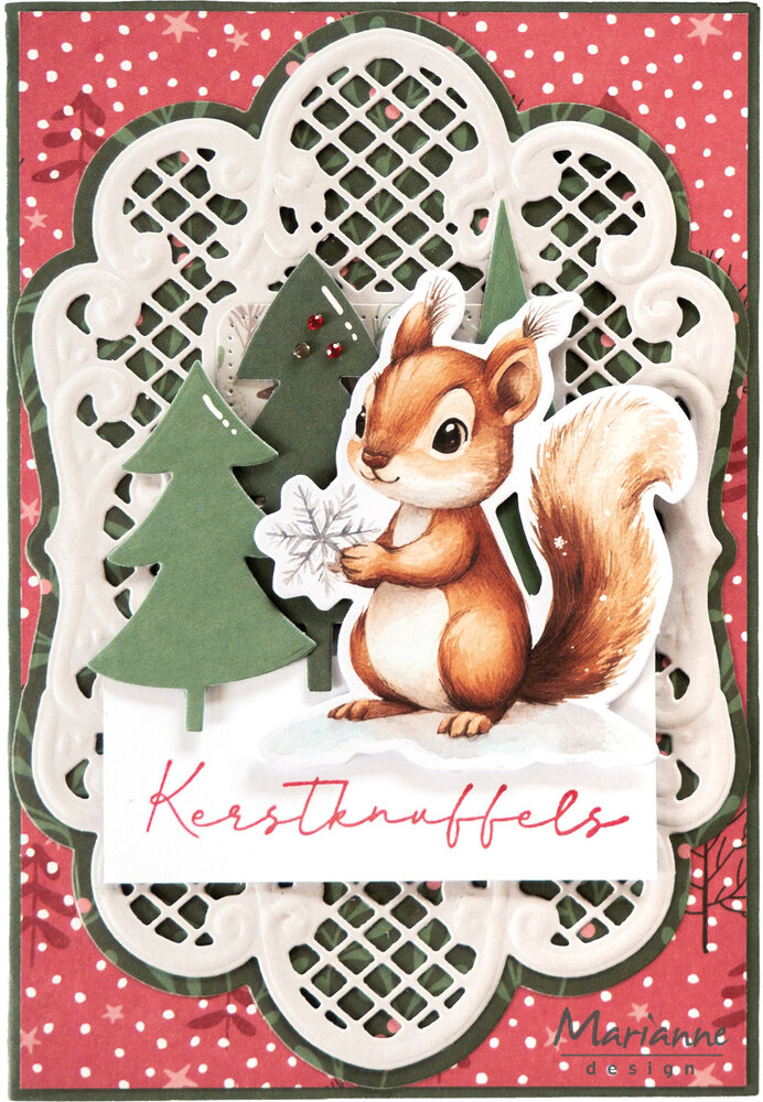 Marianne Design Die Cuts Cute Animals (35pcs) (VK9651)