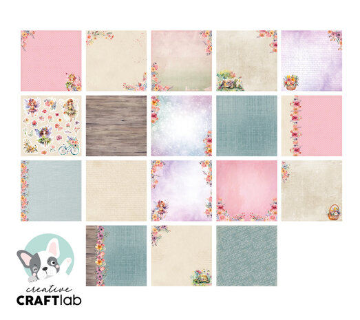 Creative Craftlab Felicia Essentials Designer Paper Pad (CCL-ES-DPP261)