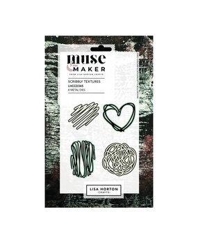 Lisa Horton Crafts Muse & Maker Dies Scribbly Textures (LHCCD345) Lisa Horton Crafts Muse & Maker Dies Scribbly Textures (LHCCD345)