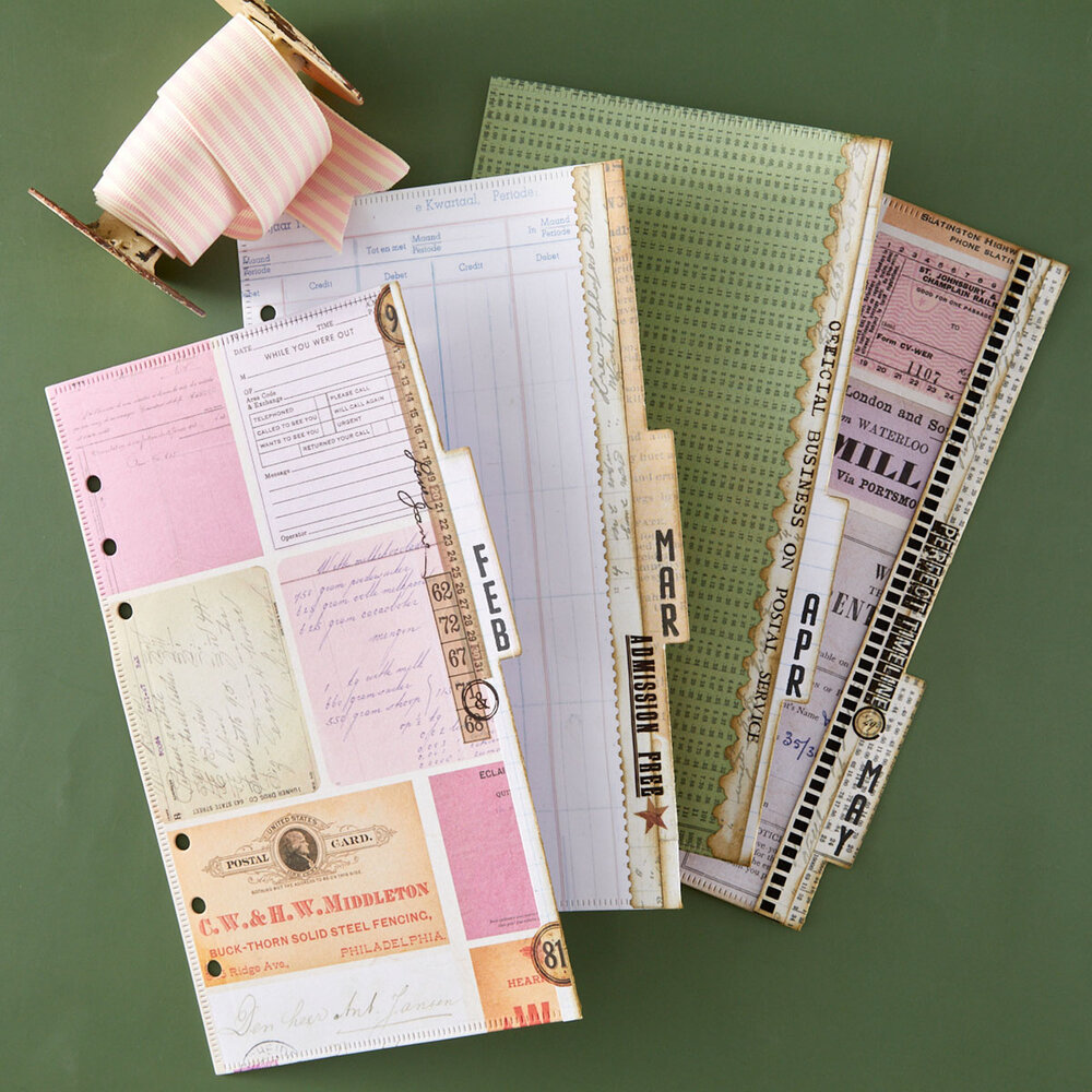 Spellbinders Turn the Page Etched Dies Keepsake Capsule Borders by Esther Glas (S6-271)