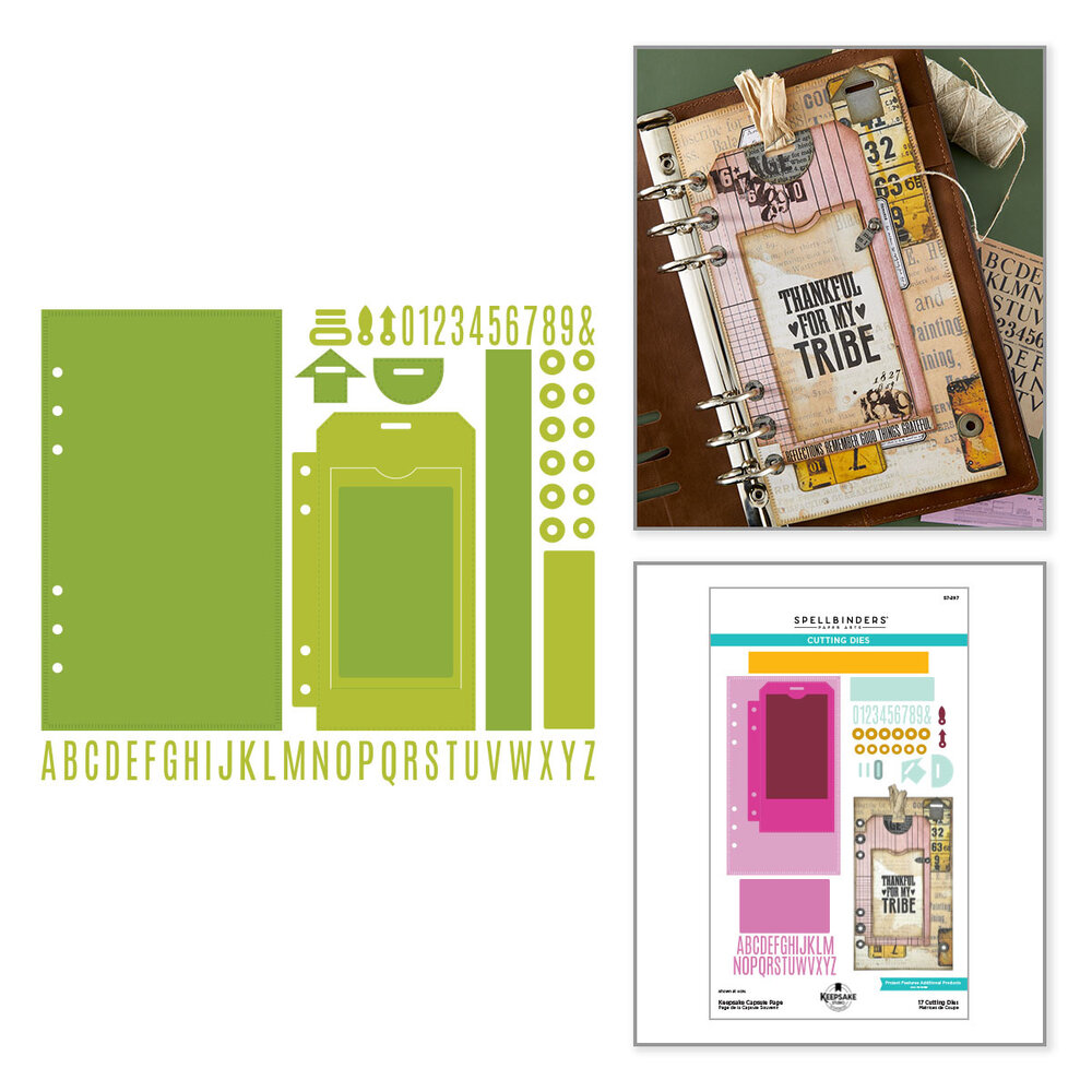 Spellbinders Turn the Page Etched Dies Keepsake Capsule Page by Esther Glas (S7-297) Spellbinders Turn the Page Etched Dies Keepsake Capsule Page by Esther Glas (S7-297)