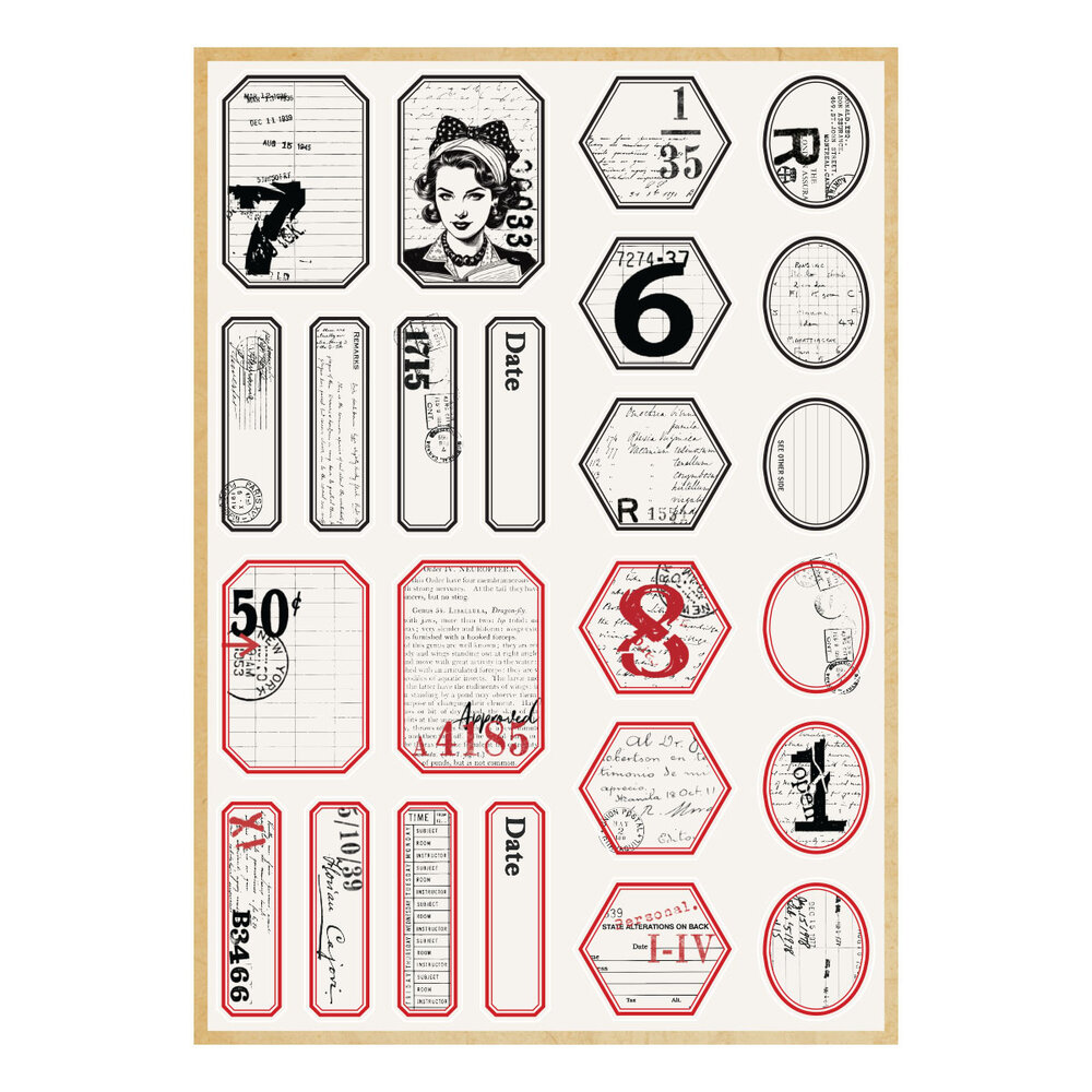 Spellbinders Turn the Page Book 10 Borders & Labels Stickers by Esther Glas (SCSE-039) Spellbinders Turn the Page Book 10 Borders & Labels Stickers by Esther Glas (SCSE-039)
