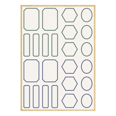 Spellbinders Turn the Page Book 10 Borders & Labels Stickers by Esther Glas (SCSE-039) Spellbinders Turn the Page Book 10 Borders & Labels Stickers by Esther Glas (SCSE-039)