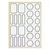 Spellbinders Turn the Page Book 10 Borders & Labels Stickers by Esther Glas (SCSE-039) Spellbinders Turn the Page Book 10 Borders & Labels Stickers by Esther Glas (SCSE-039)