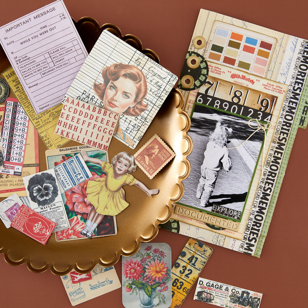 Spellbinders Turn the Page Book 10 Cardstock Die Cuts by Esther Glas (SCSE-054) Spellbinders Turn the Page Book 10 Cardstock Die Cuts by Esther Glas (SCSE-054)
