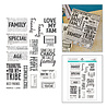 Spellbinders Turn the Page Clear Stamp Set Family & Friends by Esther Glas (STP-281) Spellbinders Turn the Page Clear Stamp Set Family & Friends by Esther Glas (STP-281)