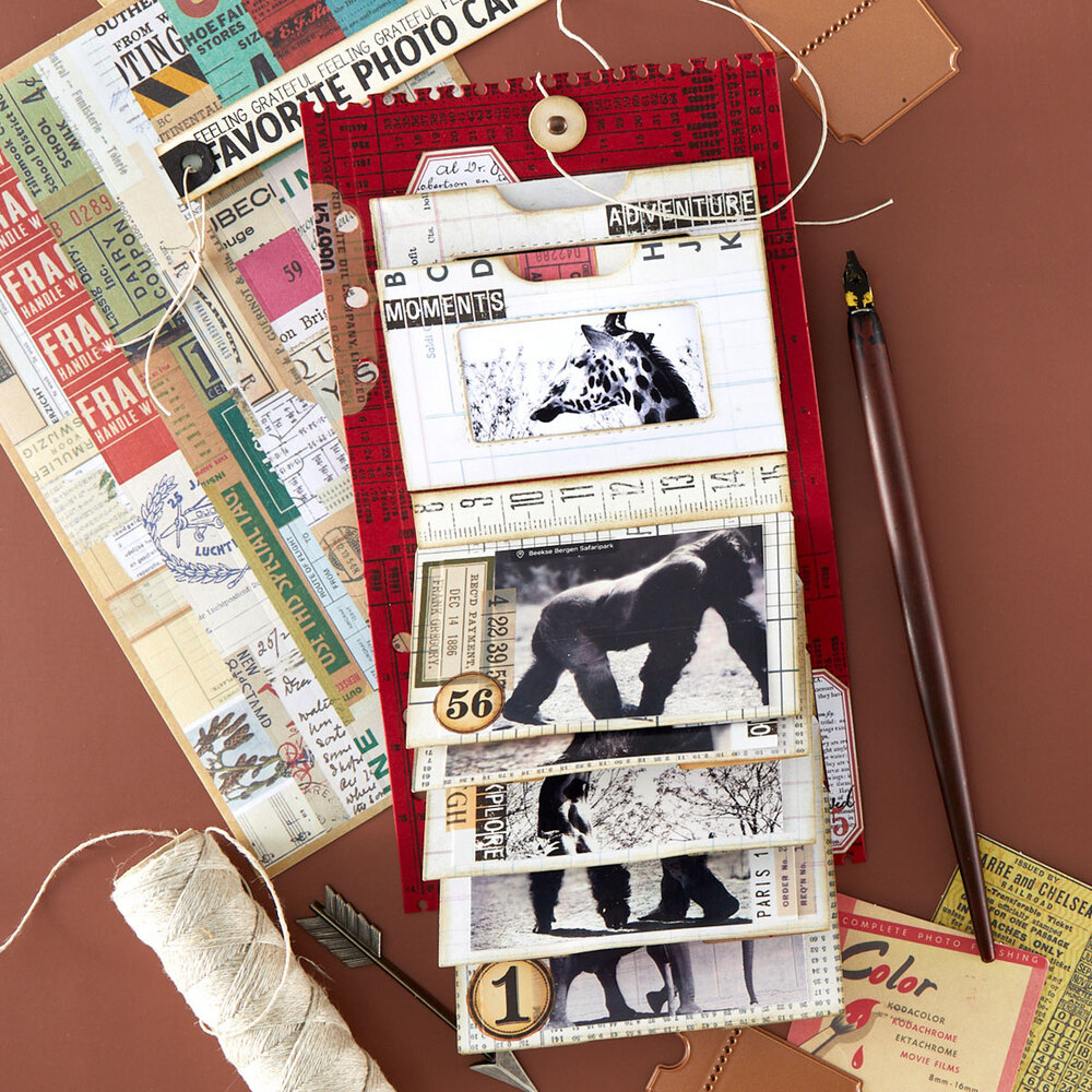 Spellbinders Turn the Page Etched Dies Page with Flap Pocket by Esther Glas (S7-295) Spellbinders Turn the Page Etched Dies Page with Flap Pocket by Esther Glas (S7-295)