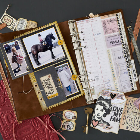 Spellbinders Turn the Page Etched Dies Page with Flap Pocket by Esther Glas (S7-295) Spellbinders Turn the Page Etched Dies Page with Flap Pocket by Esther Glas (S7-295)