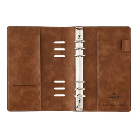 Spellbinders Turn the Page Dark Roast Binder by Esther Glas (T-111) Spellbinders Turn the Page Dark Roast Binder by Esther Glas (T-111)