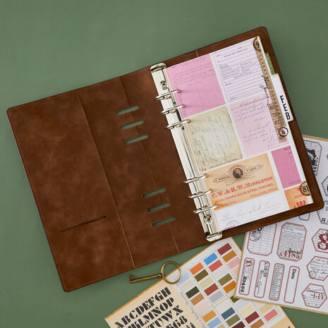 Spellbinders Turn the Page Dark Roast Binder by Esther Glas (T-111) Spellbinders Turn the Page Dark Roast Binder by Esther Glas (T-111)