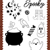 Carta Bella Handmade Halloween Designer Stamp Set Spooky Sparkles (CBHE512042) Carta Bella Handmade Halloween Designer Stamp Set Spooky Sparkles (CBHE512042)