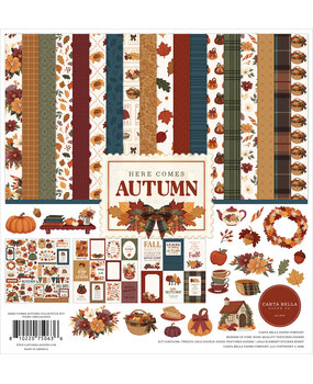 Carta Bella Here Comes Autumn 12x12 Inch Collection Kit (CBHCA513016) Carta Bella Here Comes Autumn 12x12 Inch Collection Kit (CBHCA513016)