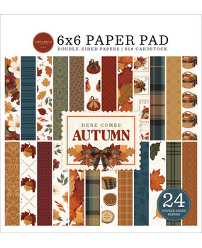 Carta Bella Here Comes Autumn 6x6 Inch Paper Pad (CBHCA513023)