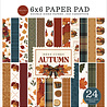 Carta Bella Here Comes Autumn 6x6 Inch Paper Pad (CBHCA513023) Carta Bella Here Comes Autumn 6x6 Inch Paper Pad (CBHCA513023)