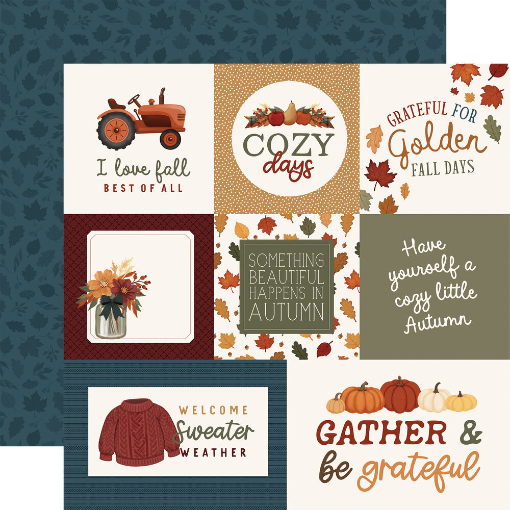 Carta Bella Here Comes Autumn 12x12 Inch Collection Kit (CBHCA513016) Carta Bella Here Comes Autumn 12x12 Inch Collection Kit (CBHCA513016)