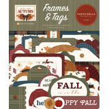 Carta Bella Here Comes Autumn Frames & Tags (CBHCA513025)