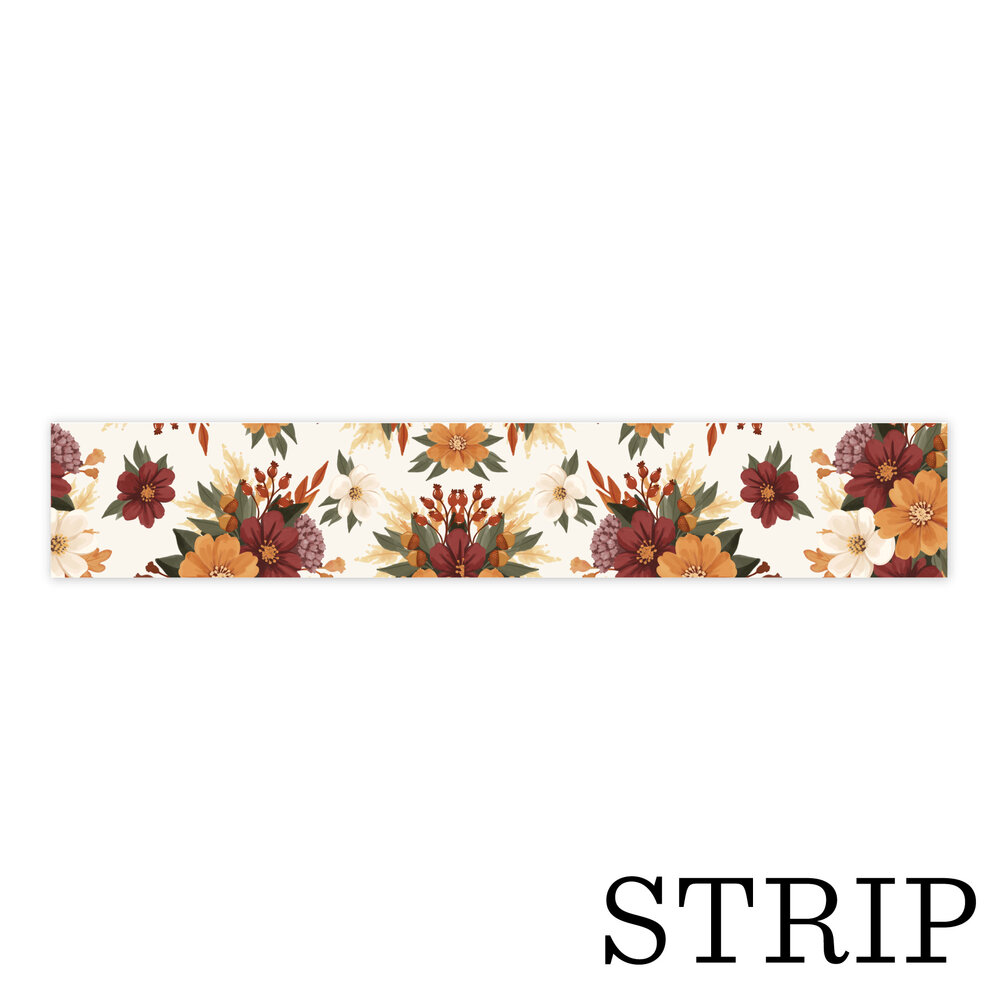 Carta Bella Here Comes Autumn Washi Tape Garden Harvest Blooms (CBHCA513026)