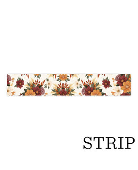 Carta Bella Here Comes Autumn Washi Tape Garden Harvest Blooms (CBHCA513026)