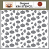 Carta Bella Here Comes Autumn Designer Stencil Harvest Leaves And Pumpkins Please (CBHCA513033) Carta Bella Here Comes Autumn Designer Stencil Harvest Leaves And Pumpkins Please (CBHCA513033)
