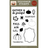 Carta Bella Here Comes Autumn Designer Stamp Set Gather And Be Grateful (CBHCA513043)