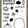 Carta Bella Here Comes Autumn Designer Stamp Set Gather And Be Grateful (CBHCA513043) Carta Bella Here Comes Autumn Designer Stamp Set Gather And Be Grateful (CBHCA513043)