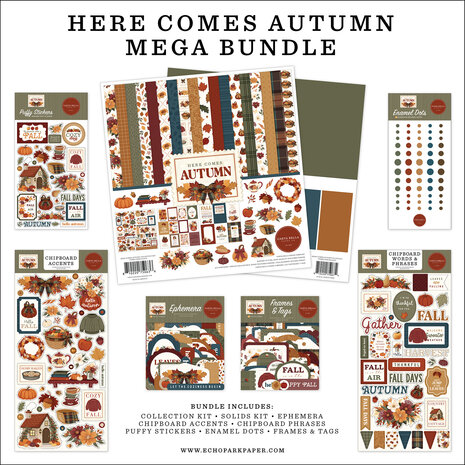 Carta Bella Here Comes Autumn Mega Bundle (CBHCA513050)