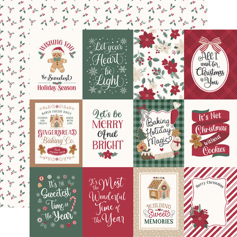 Echo Park Baking Christmas Cheer 12x12 Inch Collection Kit (BCC516016) Echo Park Baking Christmas Cheer 12x12 Inch Collection Kit (BCC516016)