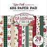 Echo Park Baking Christmas Cheer 6x6 Inch Paper Pad (BCC516023) Echo Park Baking Christmas Cheer 6x6 Inch Paper Pad (BCC516023)