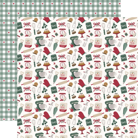 Echo Park Baking Christmas Cheer 12x12 Inch Collection Kit (BCC516016) Echo Park Baking Christmas Cheer 12x12 Inch Collection Kit (BCC516016)