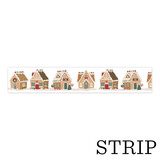 Echo Park Baking Christmas Cheer Washi Tape Gingerbread Lane (BCC516026)