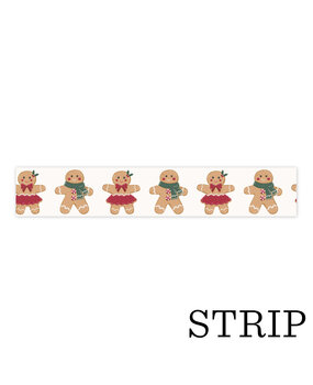 Echo Park Baking Christmas Cheer Washi Tape Sugar And Spice Cookies (BCC516027) Echo Park Baking Christmas Cheer Washi Tape Sugar And Spice Cookies (BCC516027)