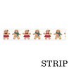 Echo Park Baking Christmas Cheer Washi Tape Sugar And Spice Cookies (BCC516027)