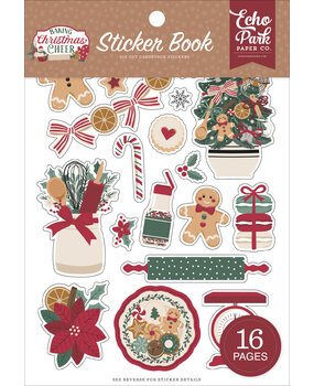 Echo Park Baking Christmas Cheer Sticker Book (BCC516029) Echo Park Baking Christmas Cheer Sticker Book (BCC516029)