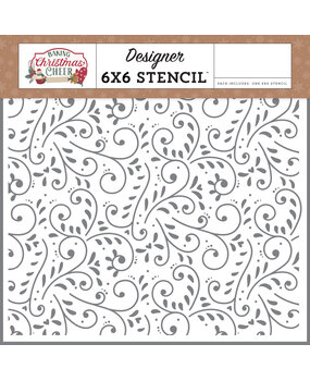 Echo Park Baking Christmas Cheer Designer Stencil Decorative Icing (BCC516033) Echo Park Baking Christmas Cheer Designer Stencil Decorative Icing (BCC516033)