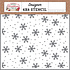 Baking Christmas Cheer Designer Stencil Joyful Snowflakes (BCC516034) Baking Christmas Cheer Designer Stencil Joyful Snowflakes (BCC516034)
