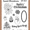 Echo Park Baking Christmas Cheer Designer Stamp Set Sweet Christmas (BCC516045) Echo Park Baking Christmas Cheer Designer Stamp Set Sweet Christmas (BCC516045)