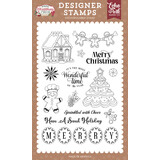 Echo Park Baking Christmas Cheer Designer Stamp Set Sprinkled With Cheer (BCC516046)