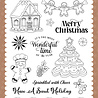 Echo Park Baking Christmas Cheer Designer Stamp Set Sprinkled With Cheer (BCC516046) Echo Park Baking Christmas Cheer Designer Stamp Set Sprinkled With Cheer (BCC516046)