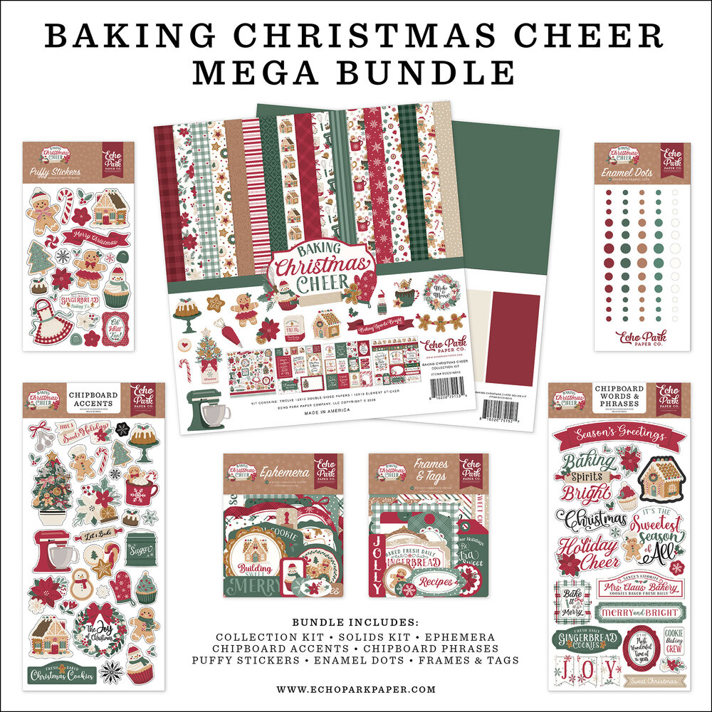 Echo Park Baking Christmas Cheer Mega Bundle (BCC516050)