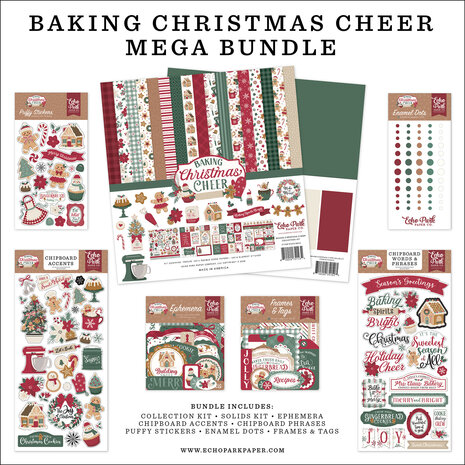 Echo Park Baking Christmas Cheer Mega Bundle (BCC516050)