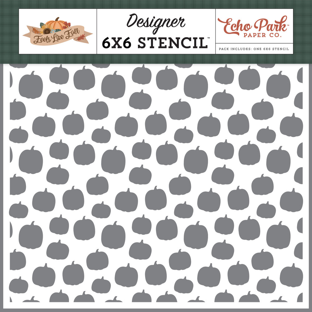 Echo Park Feels Like Fall Designer Stencil My Pumpkin Picks (FLF514034) Echo Park Feels Like Fall Designer Stencil My Pumpkin Picks (FLF514034)