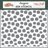 Echo Park Feels Like Fall Designer Stencil My Pumpkin Picks (FLF514034)