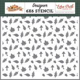 Echo Park Feels Like Fall Designer Stencil Autumn Scatter (FLF514033)