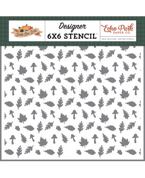 Echo Park Feels Like Fall Designer Stencil Autumn Scatter (FLF514033)