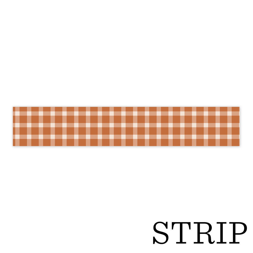 Echo Park Feels Like Fall Washi Tape Autumn Gingham (FLF514027)