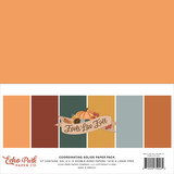 Echo Park Feels Like Fall 12x12 Inch Coordination Solids Paper Pack (FLF514015)