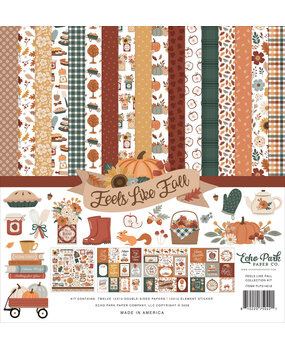 Echo Park Feels Like Fall 12x12 Inch Collection Kit (FLF514016)