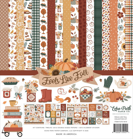 Echo Park Feels Like Fall 12x12 Inch Collection Kit (FLF514016) Echo Park Feels Like Fall 12x12 Inch Collection Kit (FLF514016)